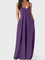Cotton Loosen Solid Dresses