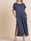 Holiday Plain Short Sleeve Dresses