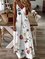 Striped Vintage Sleeveless Cotton-Blend Dresses