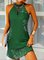 Casual Sleeveless Printed Dresses