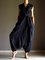 Lace-Up Cocoon Casual Cotton One-Pieces