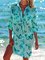 Shawl Collar Butterfly Long Sleeve Dresses