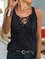 Plain Sleeveless Shirts & Tops