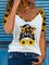 Floral V Neck Casual Shirts & Tops