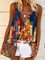 Holiday Geometric Holiday Casual Vests