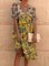 Plus Size Vintage Boho Holiday Casual Half Sleeve Shift Casual Dresses