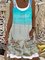 Sleeveless Casual The Sea Floral-Print Abstract Dresses