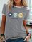 Three Daisys With Positive Words Women's T-Shirt