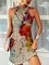 Vintage Map Of The World Painting Print Dress