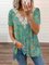Casual Short Sleeve V Neck Shirts & Tops