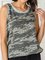 Crew Neck Camo Printed Vests