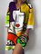 Fashion art print dress