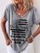 JFN Round Neck Letter Casual T-Shirt/Tee