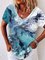 Sea Casual Floral-Print Short Sleeve Shirts & Tops