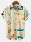Men's 50's New Style Short Sleeve Casual Loose Shirt
