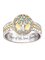 JFN Celtic Tree of Life Ring Fashion Two Tone Ring Emerald Ring Refers to Anniversary Birthday Family Gift Jewelry