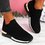 Sock shoes stretch cloth shoes casual foot wedge heel Sneakers
