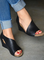 JFN Cut-outs Slip On Wedges Sandals