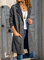 Long Sleeve Shawl Collar Outerwear