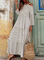 Shift Geometric Casual Off Shoulder Dresses