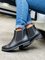 Rivet Chain Black Boots