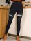 Butterfly Sheath Cotton-Blend Pants