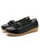 Cowhide Casual Bow Flat Shoes