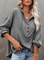 JFN Hooded Buttoned Long Sleeve Hoodies