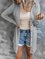 Daily Shift Long Sleeve Casual Outerwear