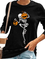 Halloween Printed Round-Neck Long-Sleeved Hoodies