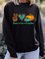 Halloween pumpkin Casual Long Sleeve Sweatshirt