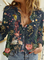 JFN Collar Floral Vacation Shirt