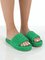 Casual Simple Striped Plush Slippers
