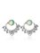 Vintage Opal Geometric Earrings