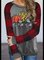 Halloween Cotton-Blend Long Sleeve Shirts & Tops