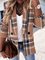 Elegant Lapel Loosen Outerwear