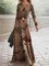 Crew Neck Animal Crew Neck Dresses