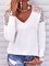 Casual Hollow Out Loosen Shirts & Tops