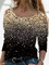 JFN Round Neck Glitters Party T-Shirt/Tee