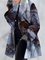 Casual Abstract Woolen Overcoat