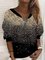 Vintage Crew Neck Loosen Long Sleeve Tops