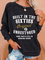 Letter Sweatshirt