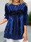 Floral Cotton Blends Casual Shirts & Tops