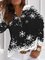 Loosen Christmas Snowflake Basics Sweatshirt