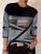 Grid Casual Crew Neck Shirts & Tops