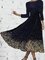 Elegant Crew Neck Ombre Dresses