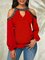 Plain Regular Fit Bishop Sleeve Elegant Shirts & Tops