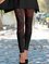Floral Printed Vintage Skinny Skinny Long Leggings