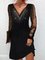 Loosen Guipure See-through Look Party Dresses