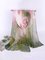 JFN Balinese Plant Flower Silk Scarf